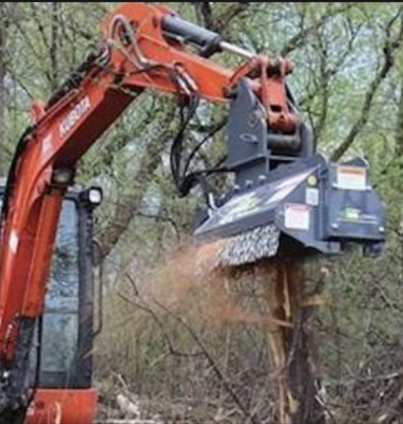Forestry Mulcher - Excavator