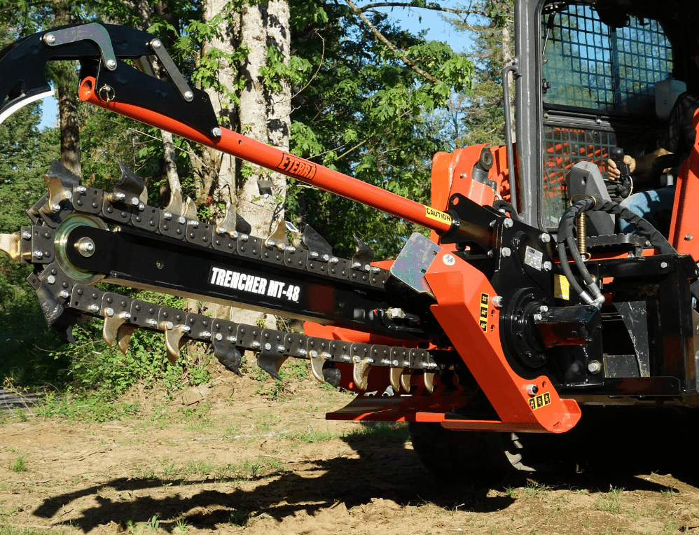 Trencher Attachment Trencher Attachment
